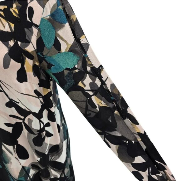 Anthropologie Maeve Womens Small Dress Shaded Garden Shift Multicolor Cocktail - Picture 3 of 9